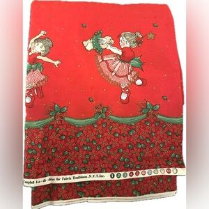 NEW Sweet Ballet Christmas Print Patty Reed Laurie Campbell Cotton Fabric Cloth